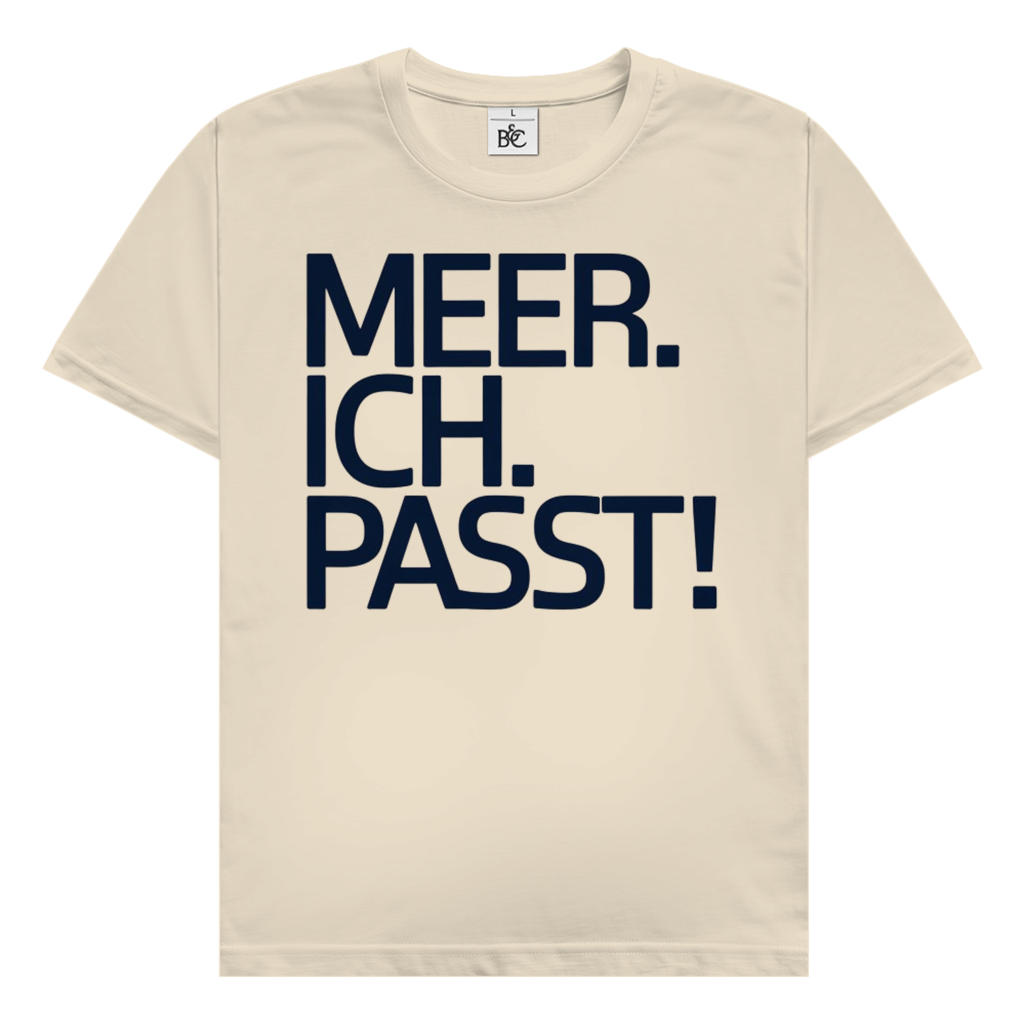 Meer Ich Passt T-Shirt lustiges maritimes Statement