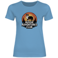 Damen T-Shirt Aussie Adventures Club Australian Shepherd