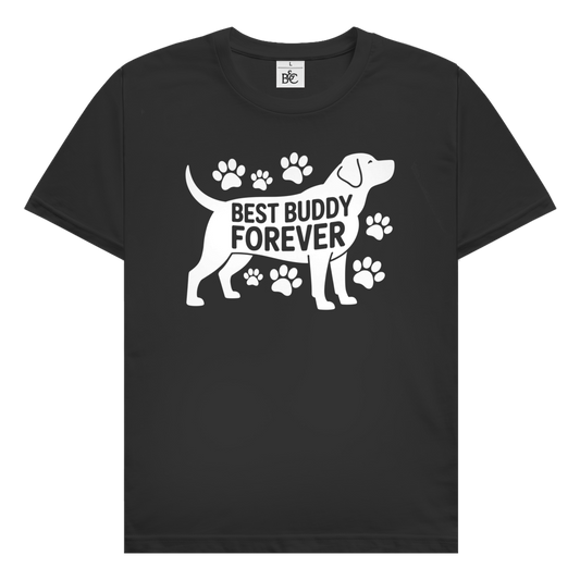 Best Buddy Forever T-Shirt – Perfekt für Hundeliebhaber