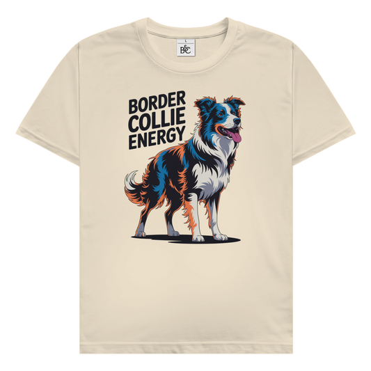 Border Collie Energy T-Shirt für aktive Hundefans