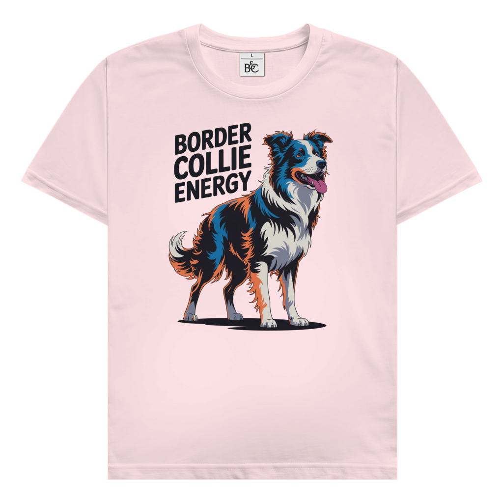 Border Collie Energy T-Shirt für aktive Hundefans