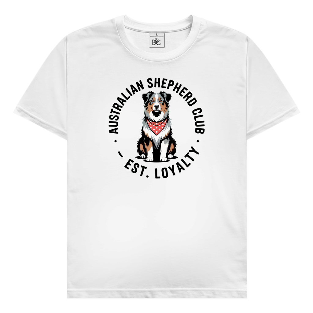 Australian Shepherd Club T-Shirt – Est. Loyalty Design