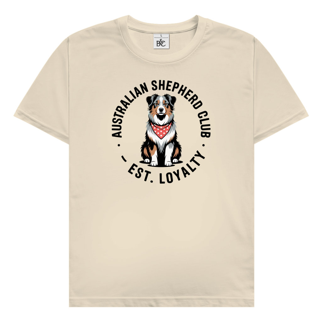 Australian Shepherd Club T-Shirt – Est. Loyalty Design