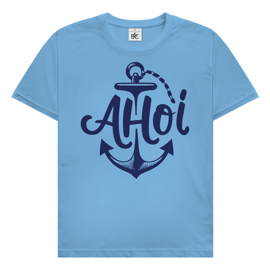 Ahoi Anker T-Shirt maritimes Küsten Vibes Design
