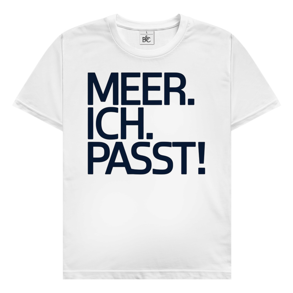 Meer Ich Passt T-Shirt lustiges maritimes Statement