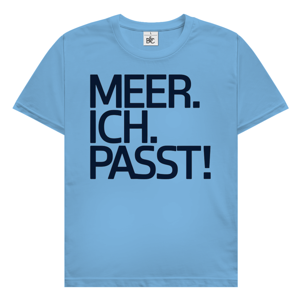 Meer Ich Passt T-Shirt lustiges maritimes Statement