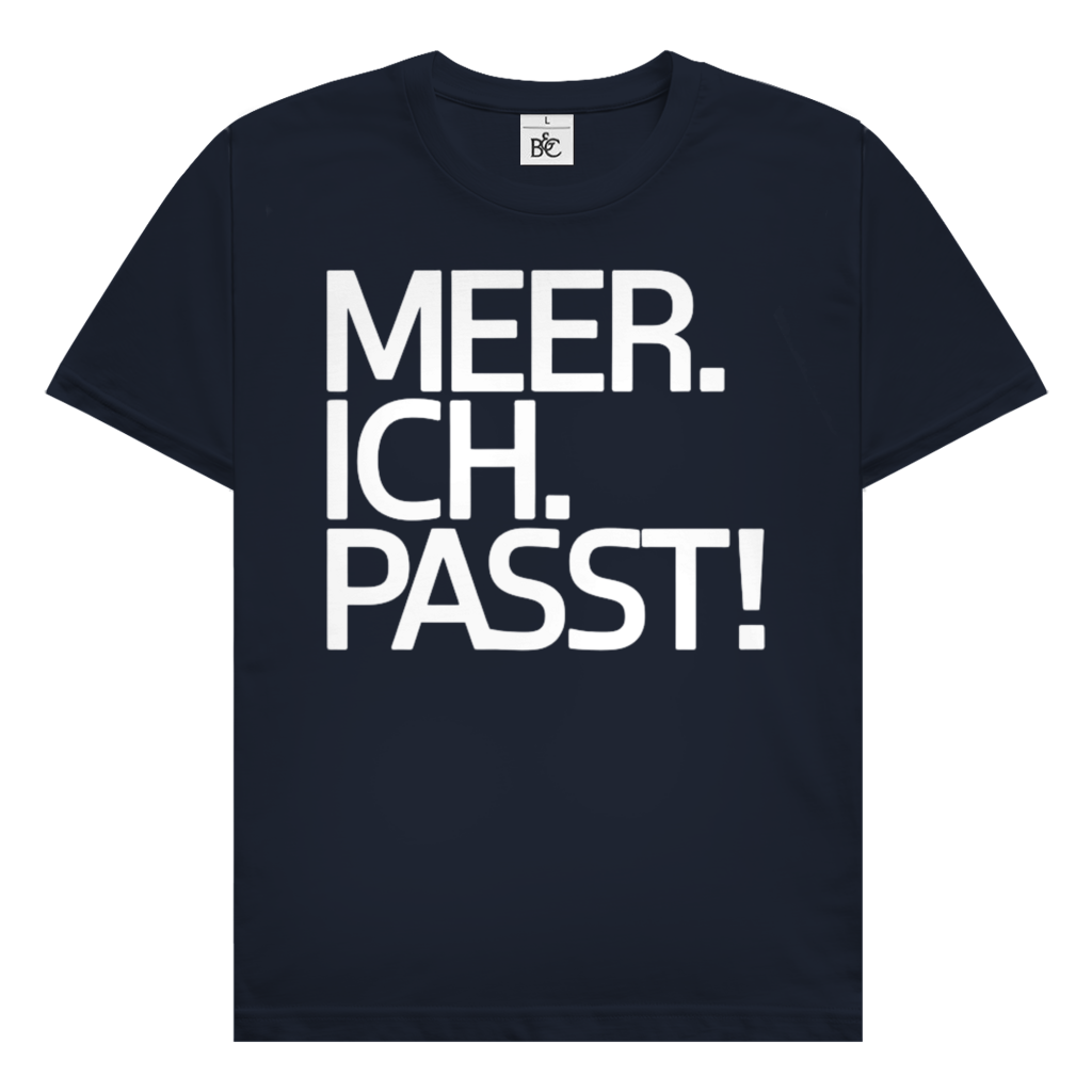 Meer Ich Passt T-Shirt lustiges maritimes Statement