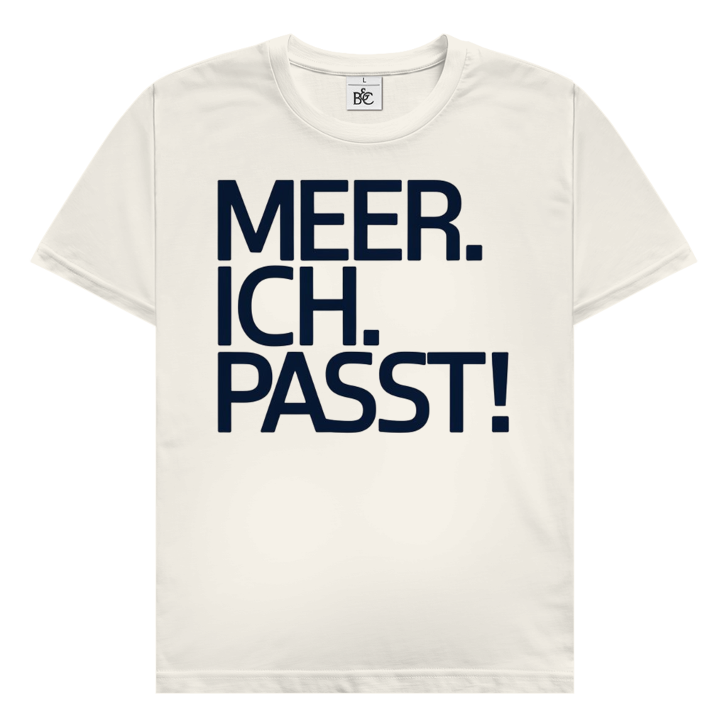 Meer Ich Passt T-Shirt lustiges maritimes Statement