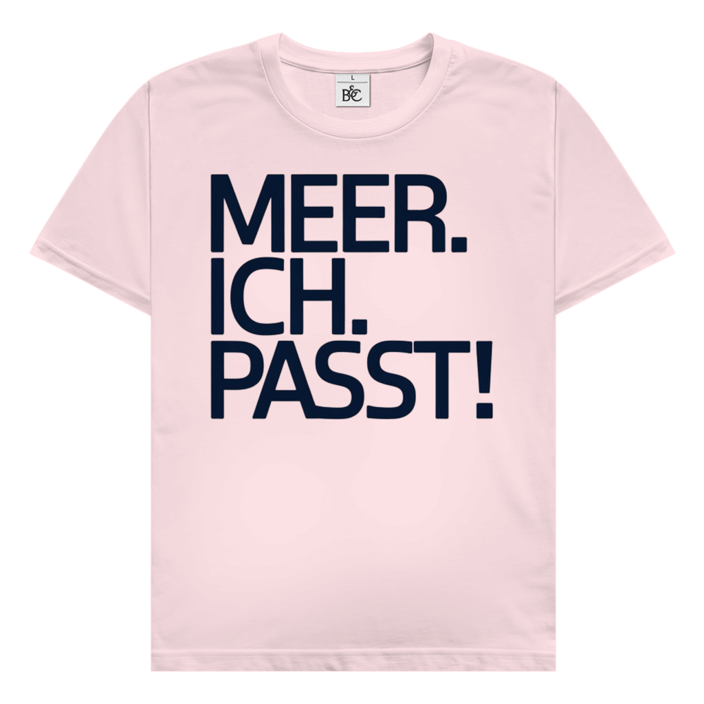 Meer Ich Passt T-Shirt lustiges maritimes Statement