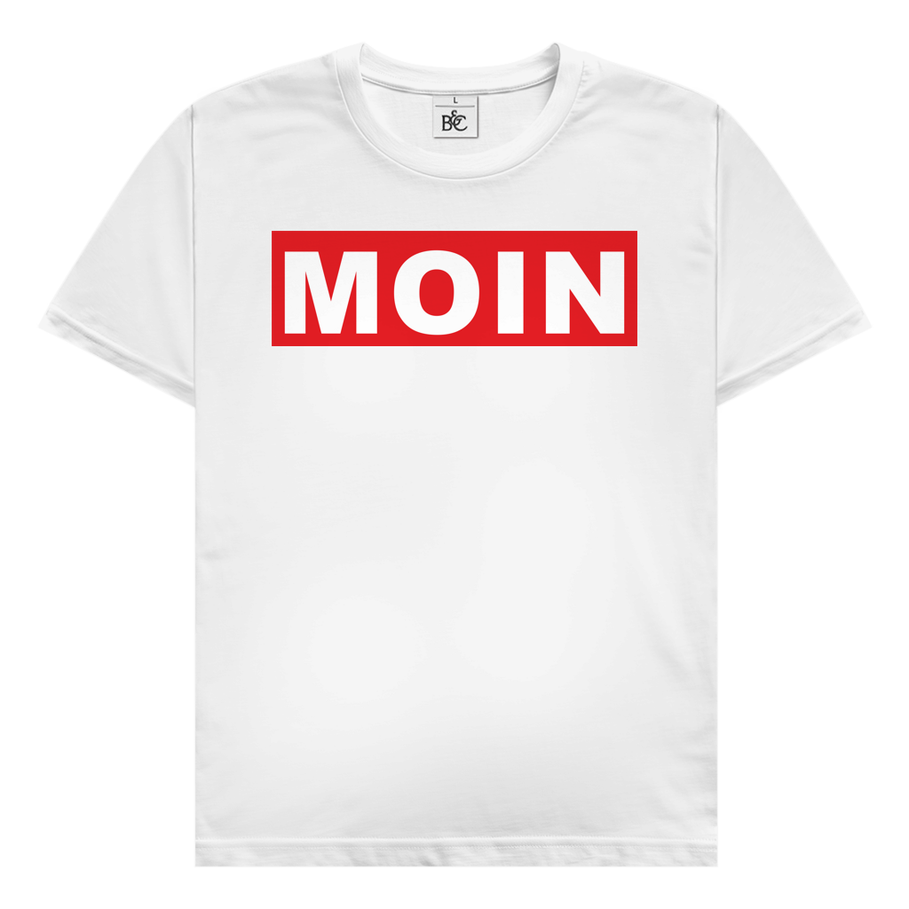 Moin T-Shirt norddeutsches Statement Küsten Vibes