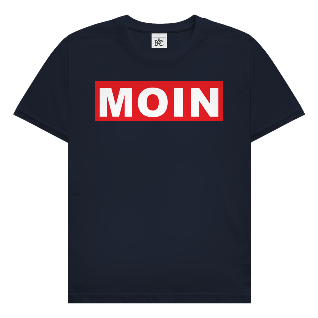 Moin T-Shirt norddeutsches Statement Küsten Vibes