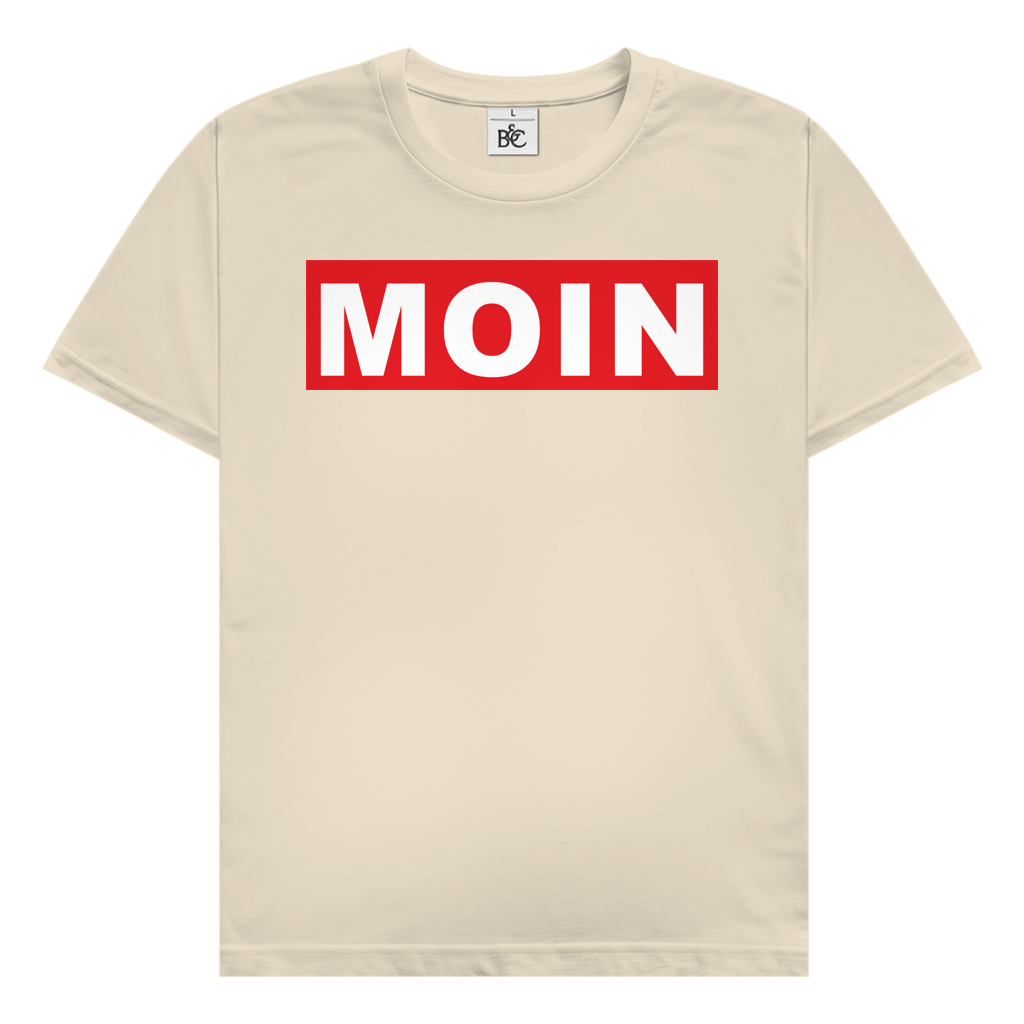 Moin T-Shirt norddeutsches Statement Küsten Vibes