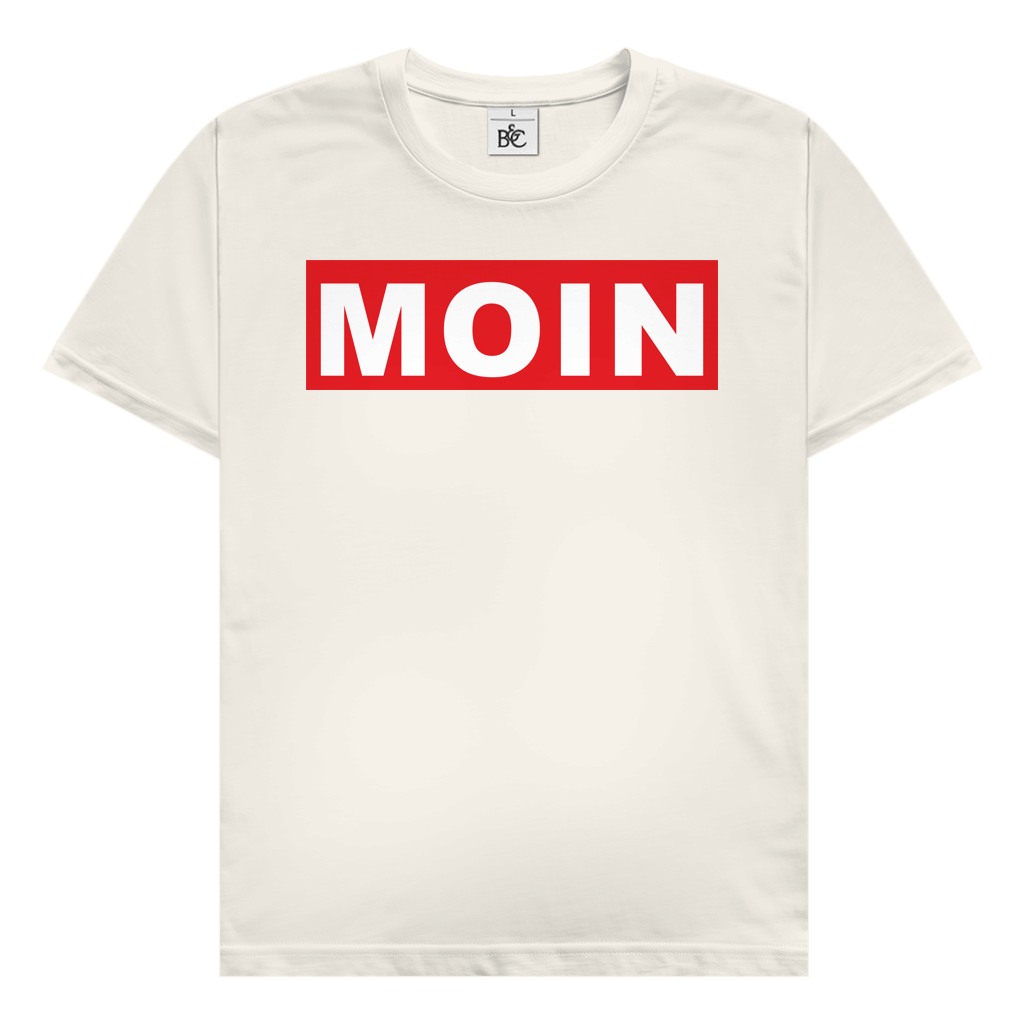 Moin T-Shirt norddeutsches Statement Küsten Vibes