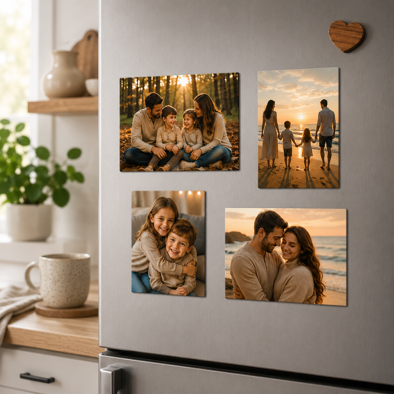 Fotomagnet personalisiert – Dein eigenes Foto als Magnet (90 × 65 mm)