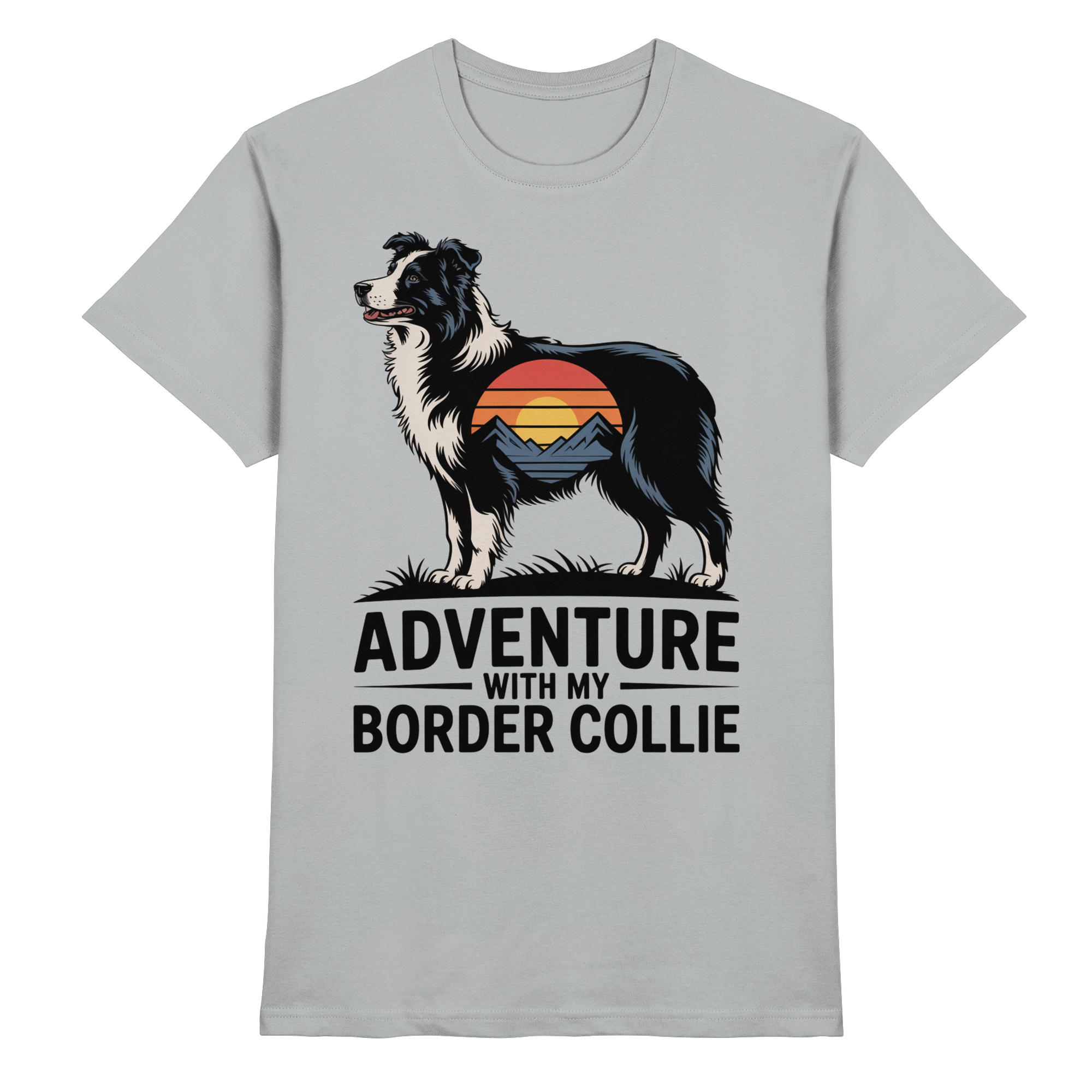 Adventure with my Border Collie T-Shirt für Hundefans