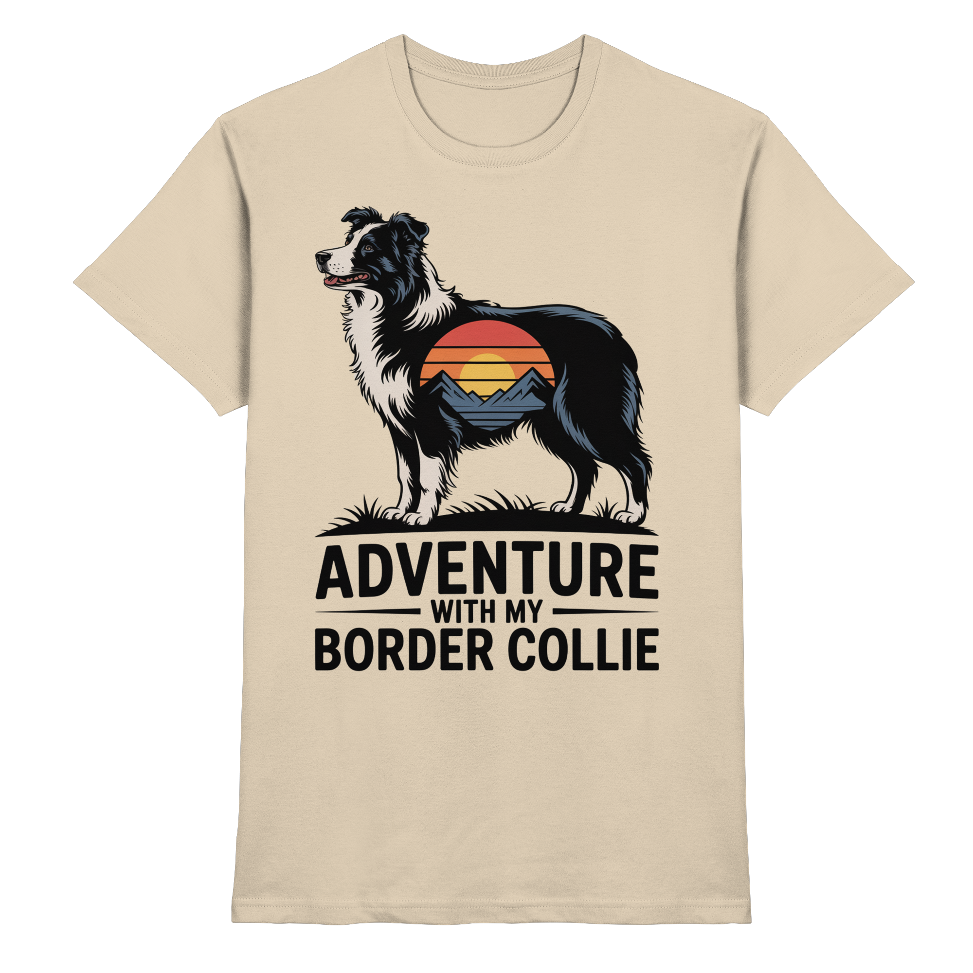 Adventure with my Border Collie T-Shirt für Hundefans