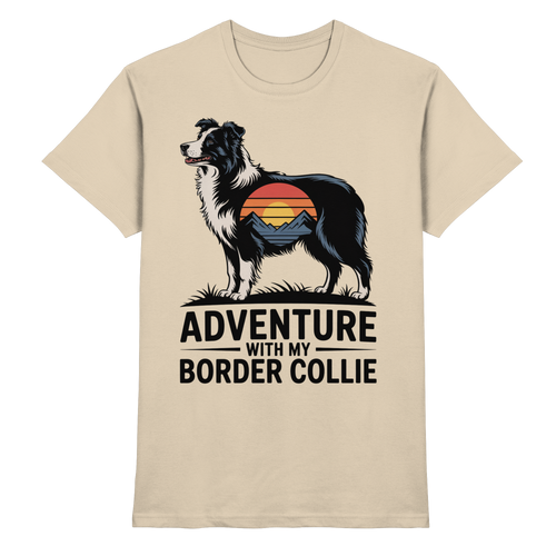 Adventure with my Border Collie T-Shirt für Hundefans