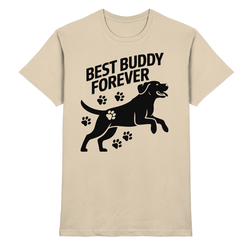 Best Buddy Forever T-Shirt – Perfekt für Hundeliebhaber
