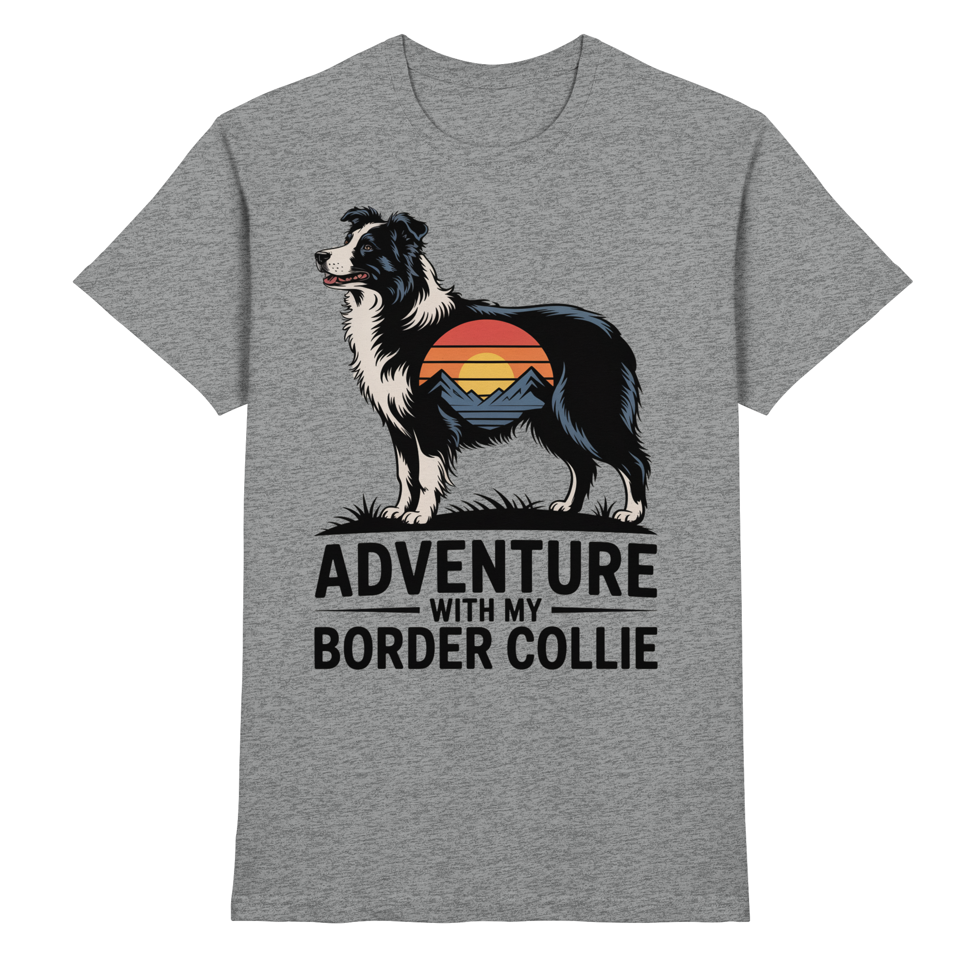 Adventure with my Border Collie T-Shirt für Hundefans
