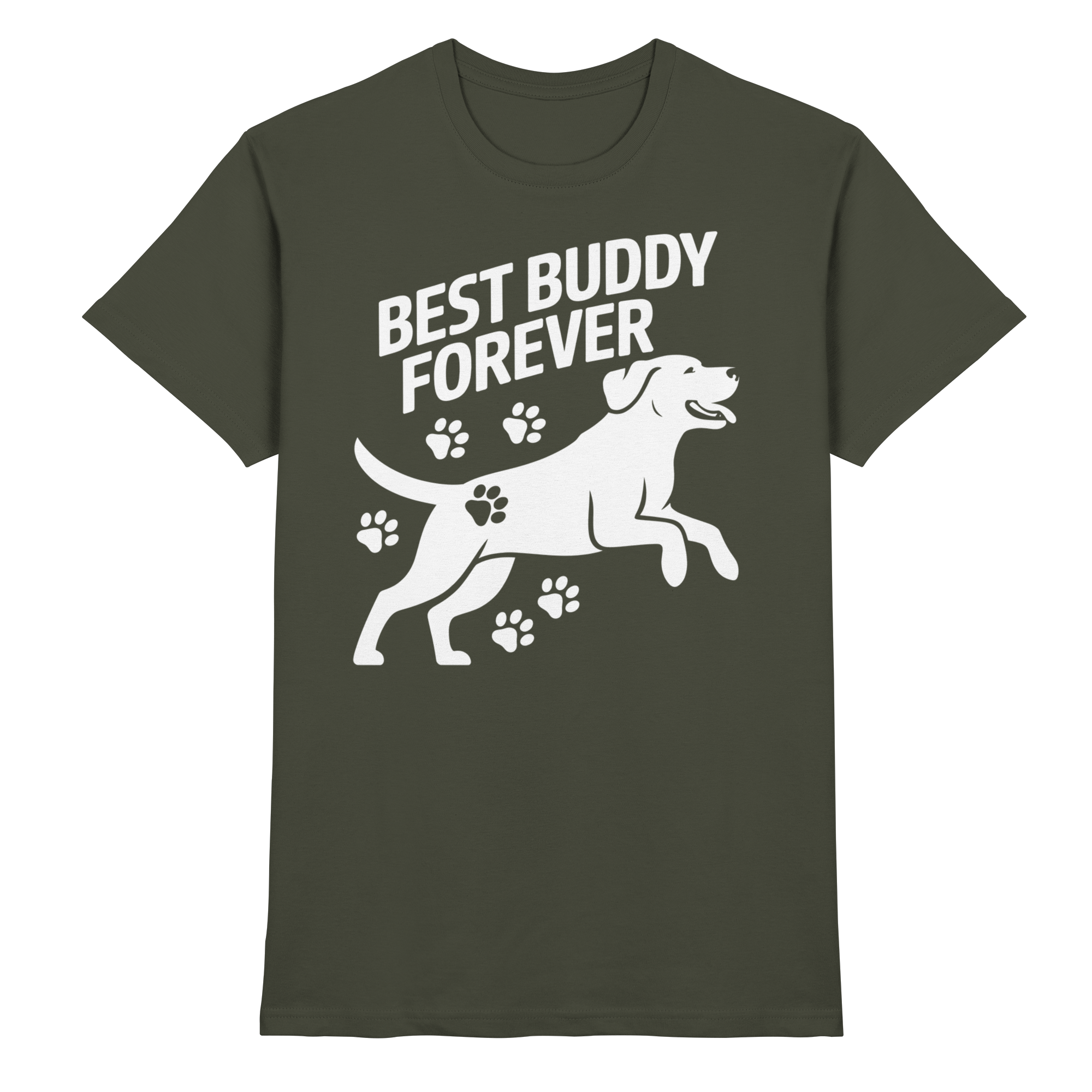 Best Buddy Forever T-Shirt – Perfekt für Hundeliebhaber